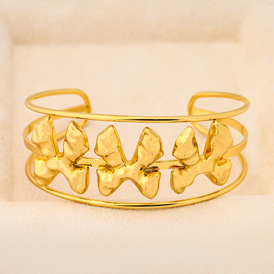 golden cuff bracelet